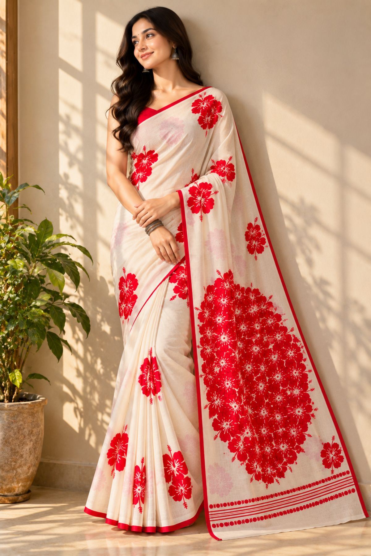 Laal Joba Saree