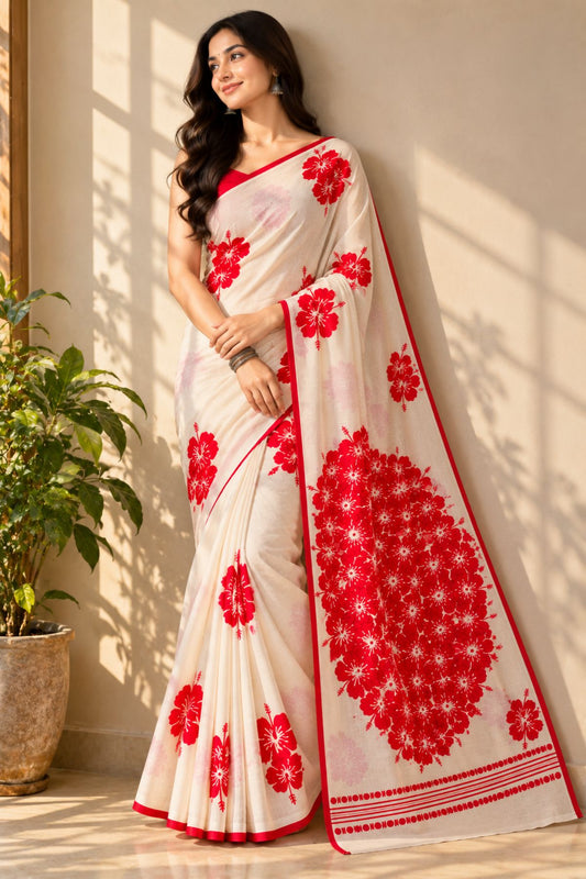 Laal Joba Saree
