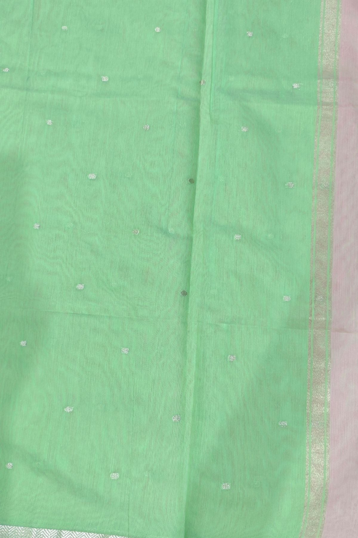 Peach Chanderi Saree