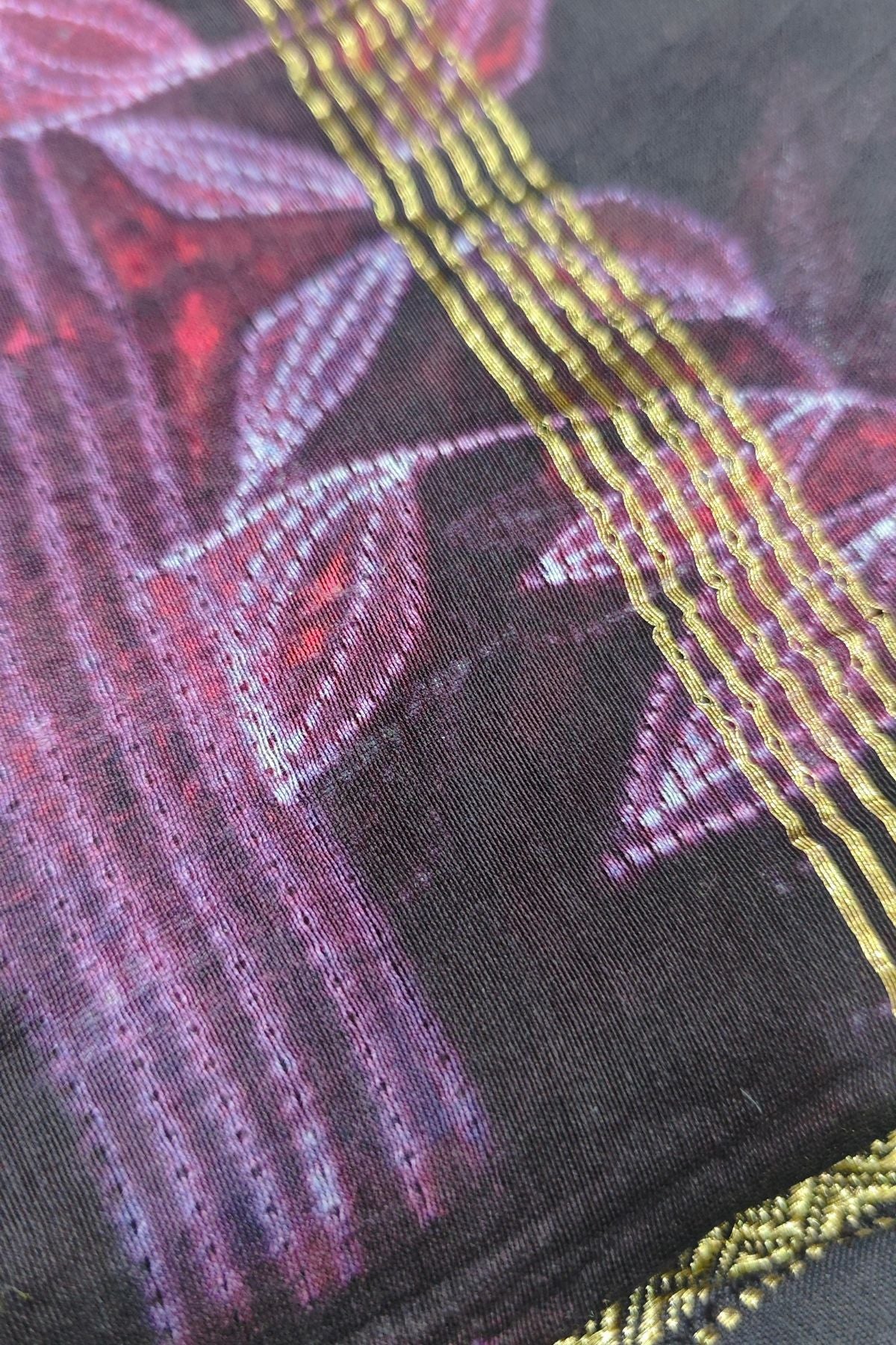 Pink Shibori Maheshwari Saree