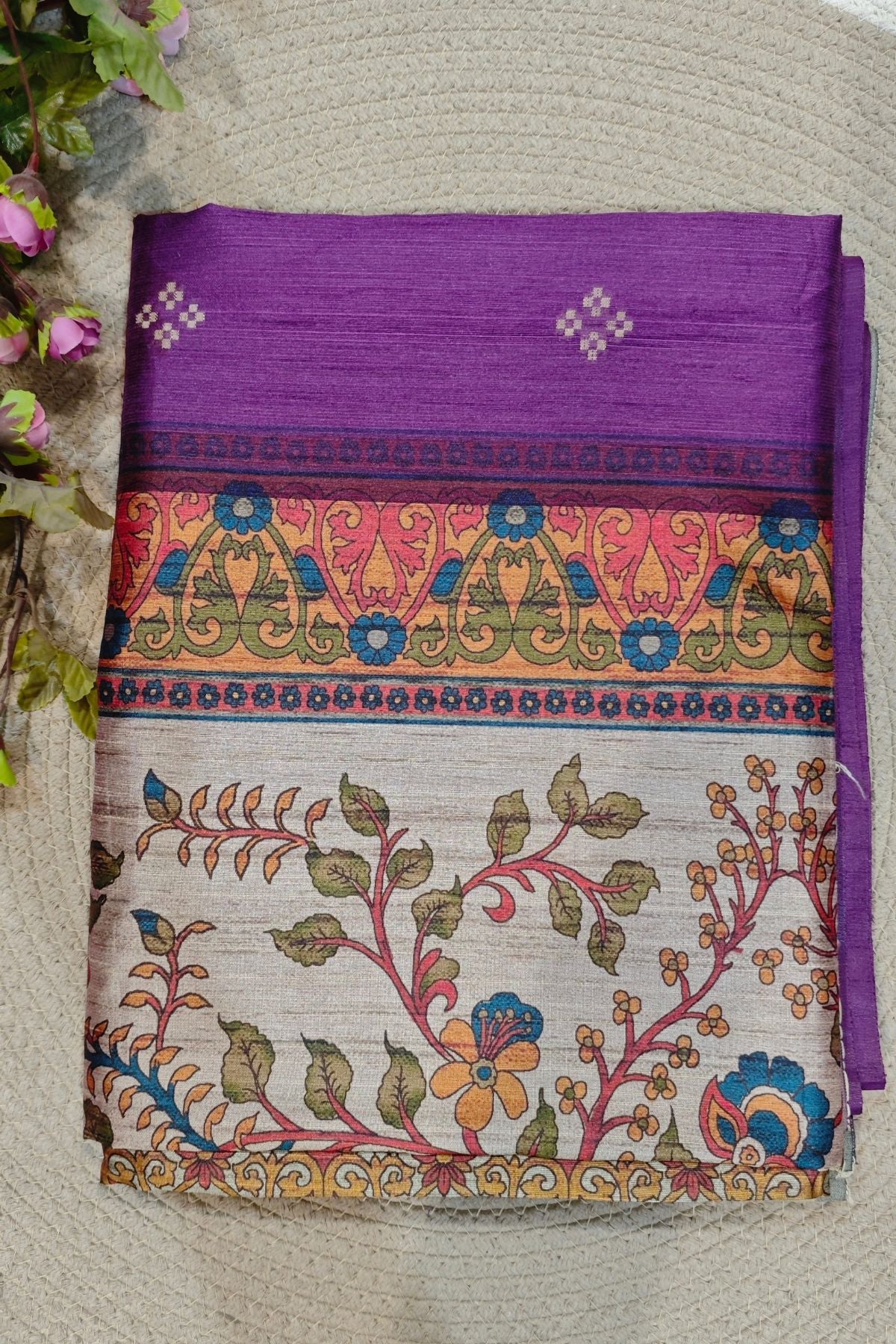 Purple Namrata Saree