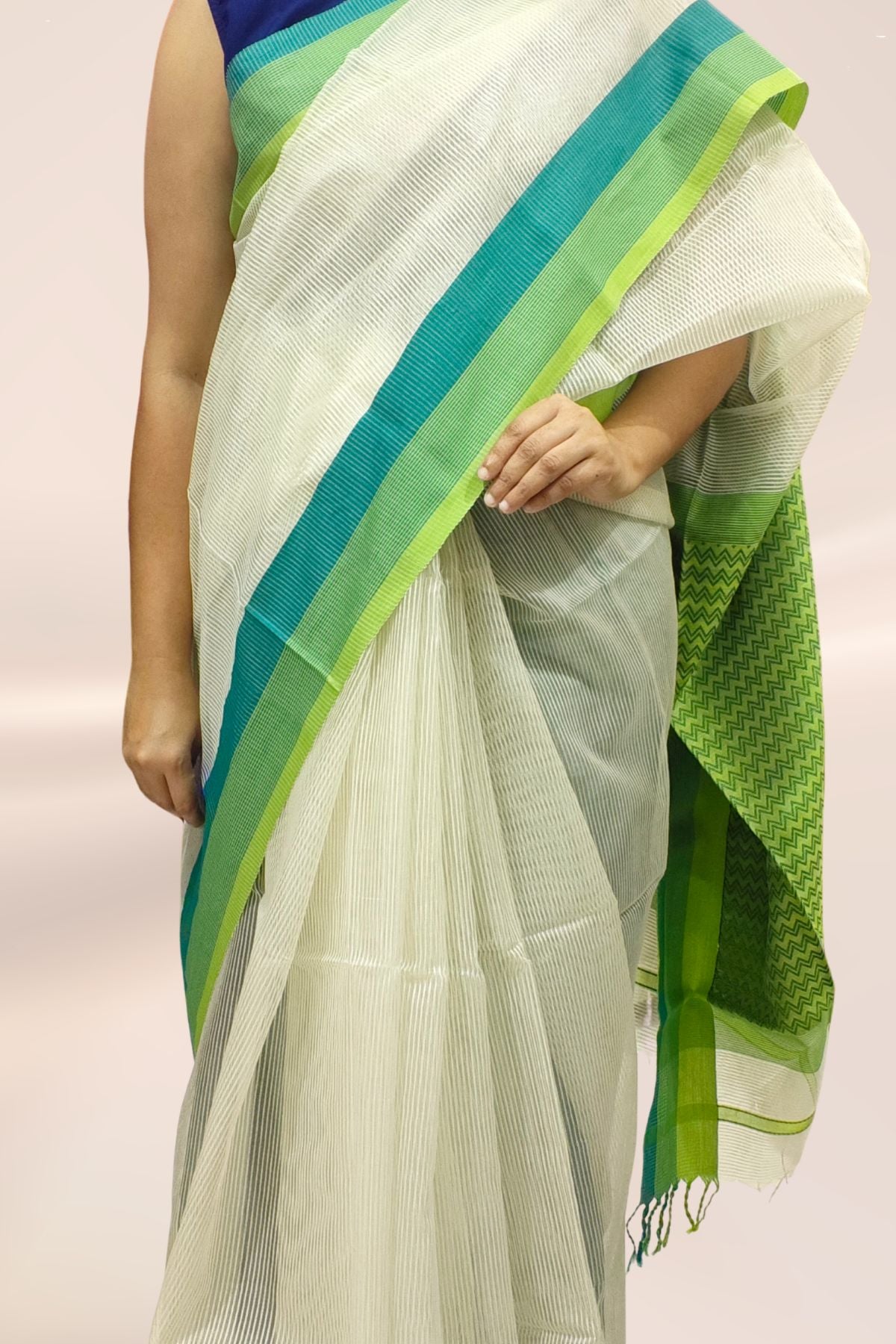Zill Mill Maheshwari Saree