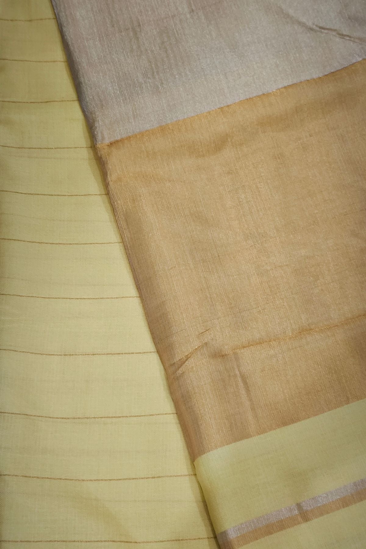 Yellow 4 Pedal Maheshwari Saree